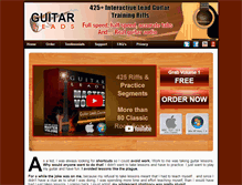 Tablet Screenshot of guitar-leads.com